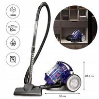 Cikloninis dulkių siurblys TAIA, be maišelio, su HEPA filtru, 3 l talpa, turbo režimas