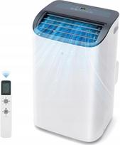 Mobilus oro kondicionierius EUHOMY 900 BTU su išleidimo žarna, tylus veikimas