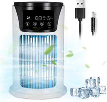 Nešiojamas oro vėsintuvas su LED, USB, vandeniu, 5 viename, kompaktiškas