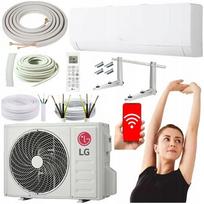 Sieninis oro kondicionierius LG DUALCOOL WZ, 3,5 kW, 40 m², WiFi, montavimo komplektas 3MB