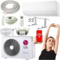 Sieninis oro kondicionierius LG Standard 2, 3,5 kW, WiFi, savarankiško montavimo rinkinys 3MB