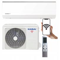 Sieninis oro kondicionierius KAISAI FLY, 2,6 kW, iki 30 m², su WiFi, šildymo funkcija