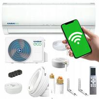 Sieninis oro kondicionierius KAISAI 2026 WiFi, 3,5 kW, su 3 m montavimo rinkiniu