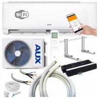 Oro kondicionierius AUX Q-Smart ECO 3,5 kW su WiFi valdymu ir 3 m montavimo rinkiniu