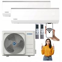 Sieninis oro kondicionierius KAISAI FLY multisplit 2,6 kW / 3,5 kW su WIFI ir šildymu