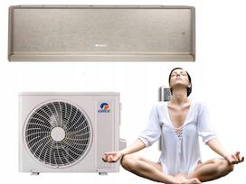 Oro kondicionierius Gree Airy Champagne Gold 3,5 kW (GWH12AVCXD komplektas)