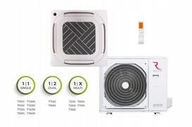 Kondicionieriaus kasetinis vidinis blokas 3,5 kW / 3,8 kW TENJI T35XI su WiFi