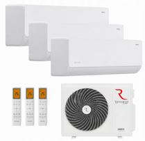 Oro kondicionierius Rotenso Multisplit Roni White, 2x2,6 + 3,5 kW, su WiFi, tinka iki 80 m² patalpoms