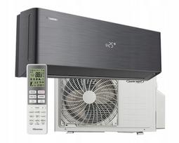 Oro kondicionierius Hisense 3,5 kW Energy Pro X su WiFi, EEV, juodas, A+++ klasė