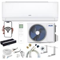 Sieninis oro kondicionierius AUX Q-Smart ECO 3,5 kW su WIFI ir pilnu montavimo rinkiniu