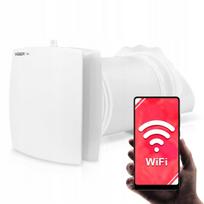 Oro rekuperatorius su nuotoliniu valdymu ir WiFi, Weber, ø160 mm, 64 m³/val.
