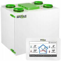 Rekuperatorius WANAS 400 V/L Classic Display V2, 400 m³/h, A+