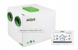 Rekuperatorius Wanas 600 H_XF_E su entalpine šilumokaičiu ir montavimu