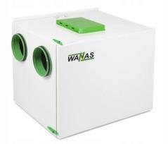 Rekuperatorius Wanas 350H/3_SV2_E su entalpiniu šilumokaičiu ir montavimu