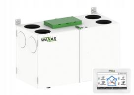 Vėdinimo rekuperatorius WANAS COMBO 630 V/H XF montavimui