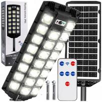 Lauko saulės LED gatvės žibintas su judesio ir sutemų jutikliu, 2400W