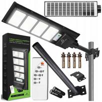 Saulės gatvės šviestuvas 600W LED su judesio ir sutemų jutikliu, pulteliu
