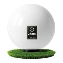 Saulės sodo lempa LED, balta, 25 cm, šaltai balta šviesa