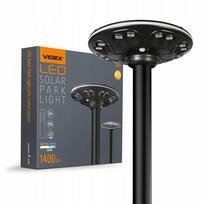 Lauko saulės LED lempa, 15W, 5000K, 1400 lm, IP54, su nuotolinio valdymo pultu