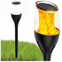 Lauko LED saulės lempa LANTERN DRIVEN TORCH, liepsnos efektas, 65 cm, PREMIUM