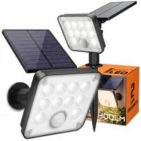 Lauko saulės šviestuvas Smartled su judesio jutikliu, 400 lm