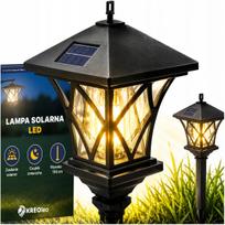 Saulės LED sodo lempa, 155 cm