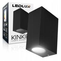 Lauko sieninis šviestuvas LED GU10 juodas MODERN