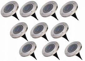 Saulės sodo šviestuvų rinkinys, 10 vnt., LED, 16 diodų, dekoratyviniai