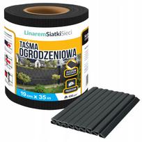Tvoros juosta juoda, 19 cm x 35 m, su UV apsauga, skydinei tvorai