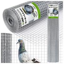 Viela suvirinta tinklas 19x19x0,8 mm, 25 m², voljerams ir narvams