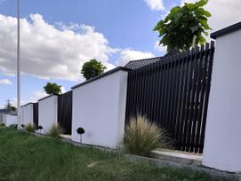 Metalinės tvoros grotelės 60x40, cinkuoti profiliai