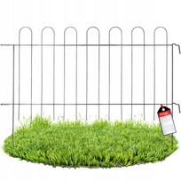 Metalinė sodo tvorelė GARDEN PALISADE, 99 x 70 cm