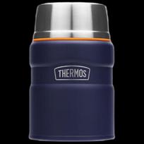 Thermos Stainless Steel Insulated Food Jar & Water Bottle 520ML blue