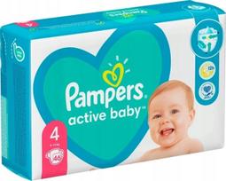 Sauskelnės Pampers Active Baby, 4 dydis, 9–14 kg, 132 vnt.