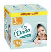 Vienkartinės sauskelnės Dada Extra Soft 3, 4–9 kg, 162 vnt.