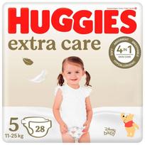 Sauskelnės HUGGIES Extra Care, 5 dydis (11–25 kg), 28 vnt.