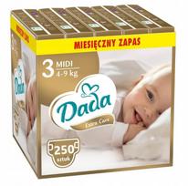Sauskelnės DADA Extra Care MIDI, 3 dydis, 250 vnt.