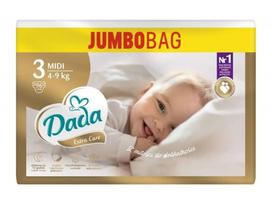 Sauskelnės Dada Extra Care 3, 4–9 kg, 192 vnt.