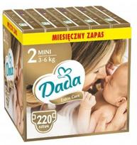 Sauskelnės Dada Extra Care 2, 3–6 kg, 220 vnt.