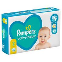 Sauskelnės Pampers Active Baby, 2 dydis, 76 vnt.