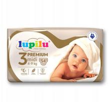 Sauskelnės LUPILU PREMIUM 3 Midi, 4–9 kg, 54 vnt.