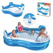 Stačiakampis pripučiamas baseinas Intex 229 x 229 cm