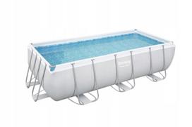 Baseinas BESTWAY Power Steel, 404 x 201 x 100 cm, su rėmu ir rezervuaru