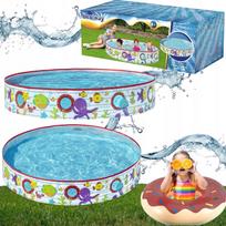 Vaikiškas apvalus baseinas BESTWAY, 152x25 cm, sodui