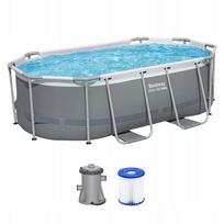 Baseinas Bestway Steel Pro Max Ovalus 305x200x84 cm, 9 vienetų rinkinys