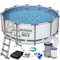 Lauko baseinas Bestway 5618W, 396x122 cm, su priedais