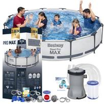 Baseinas Bestway 366x76 cm su rėmu, filtru ir 7 dalių rinkiniu