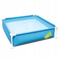 Baseinas BESTWAY 122×122×30 cm, rėminis, keturkampis