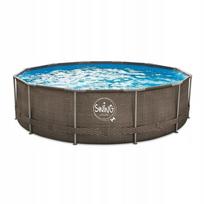 Baseinas Mountfield Swing Rattan, 549x122 cm, be priedų