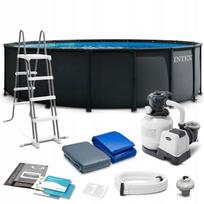 Baseinas su smėlio filtru INTEX 2026R, 549 x 132 cm, pilnas 11 dalių komplektas